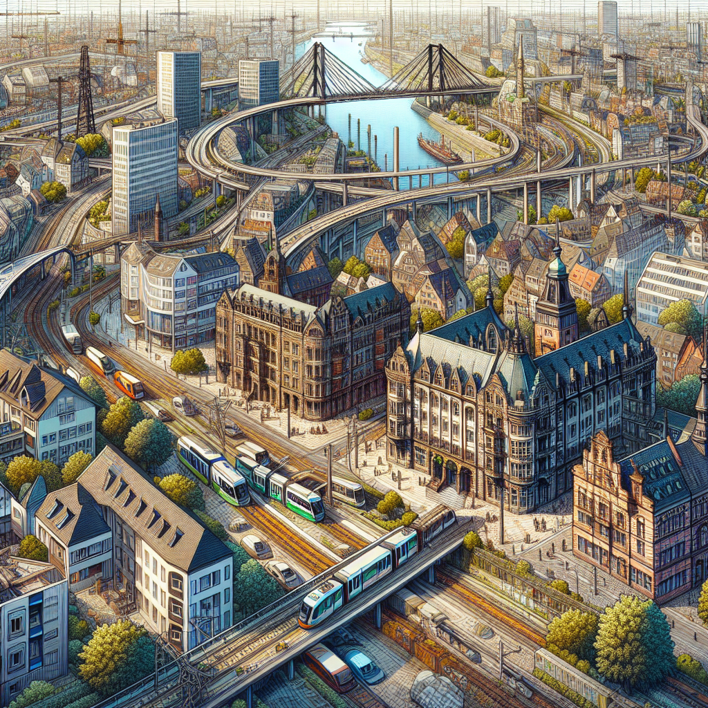 Einfluss der Infrastruktur auf Bodenrichtwerte in Duisburg Altstadt